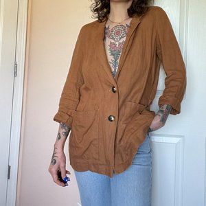 Madewell 100% Linen Blazer, Size S